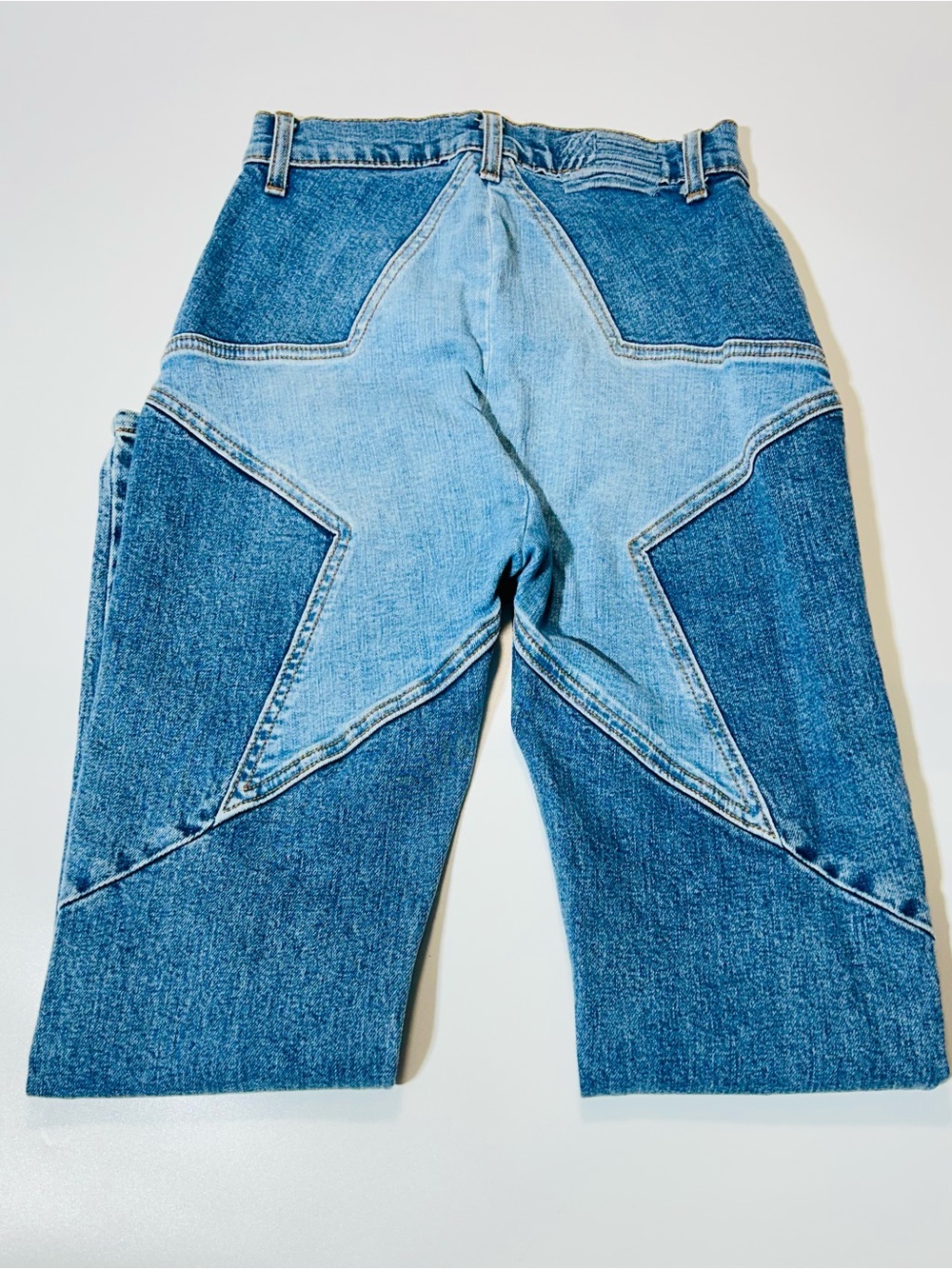 REVICE jeans High Rise Star Bottom jeans medium wash women size 25 - Picture 10 of 10